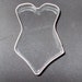 Swimsuit or Corset Cookie Cutter Valentine's Day bathing suit beach or wedding Made in USA