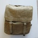 Danish Army Backpack, Canvas Haversack, 1950s