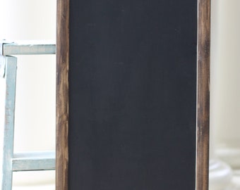 Wedding Chalkboard Sign Rustic Distressed Shabby Chic Menu Message Board Paper Rose