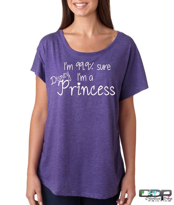 I'm 99.9 Percent sure I'm a Disney by CreativeDropPrinting on Etsy