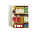 Canning Jars - Notebook Spiral Bound - 4x6in
