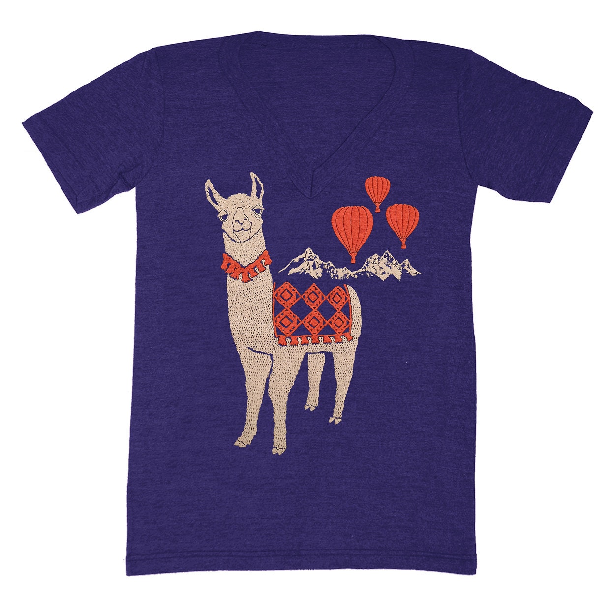 mens llama shirt