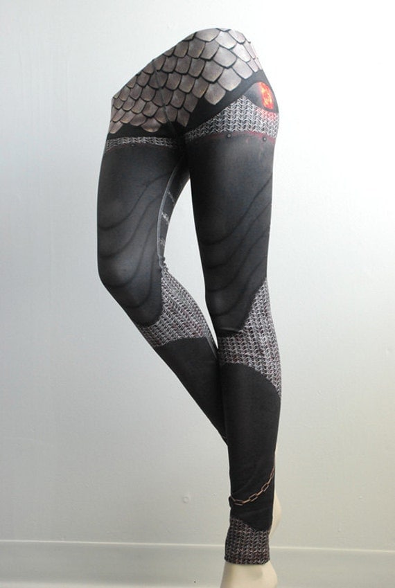 armor print leggings