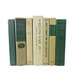 TEAL TAN Vintage Decorative Books, Shabby Chic Decor, Home Decor Gift, Wedding, Book Collection, Interior Design, Holiday green teal beige