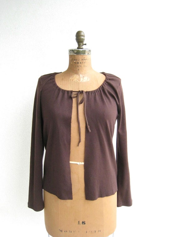 tshirt and cardigan