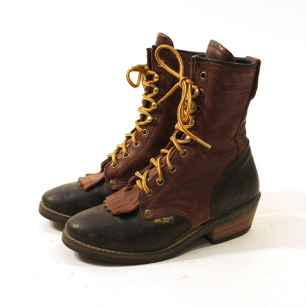 lace up ropers