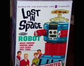 Remco 1966 LOST in SPACE reproduction ROBOT box