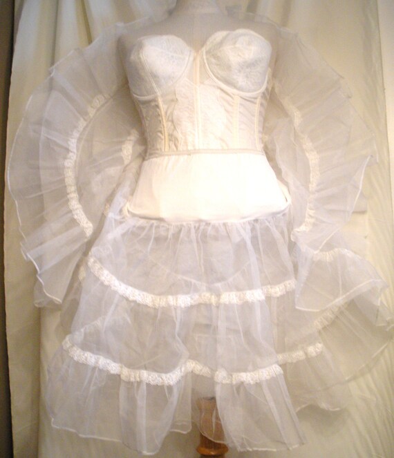 Vintage Preteen Crinoline Half Slip