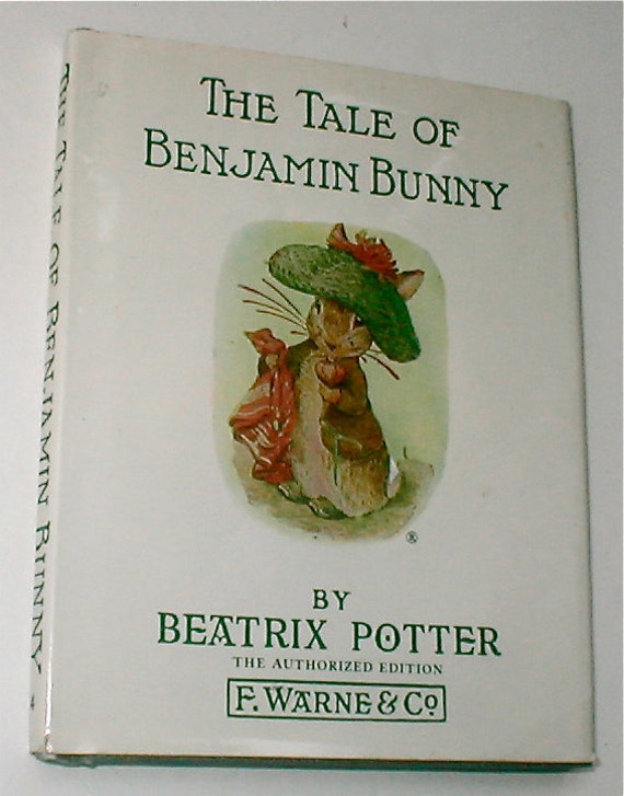 The Tale Of Benjamin Bunny Beatrix Potter Classic Childrens