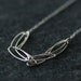 winter light - sterling silver necklace by elephantine