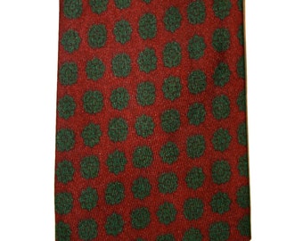 Vintage Macy Associates Silk Necktie Made in England