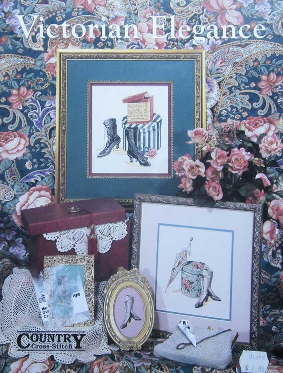 Victorian Elegance Cross Stitch Pattern