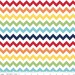Small Chevron Rainbow - 1/2 Yard