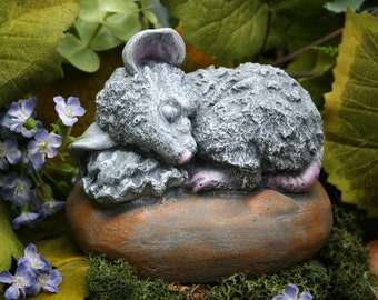 Outdoor Sculpture Hedgehog Statue Cute Decor For Your Garden