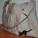 Love Me Love My Cat Messenger bag with adjustable strap