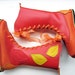 Size UK 6, MOONSHINE in Scarlet, Marmalade 2355 Handmade leather Fairy tale boots, by Fairysteps Shoes