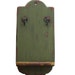 Primitive painted country shaker wall shelf
