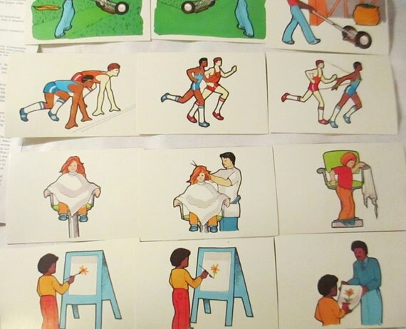 1981 Sequencing Flashcards 3 Step Sequences