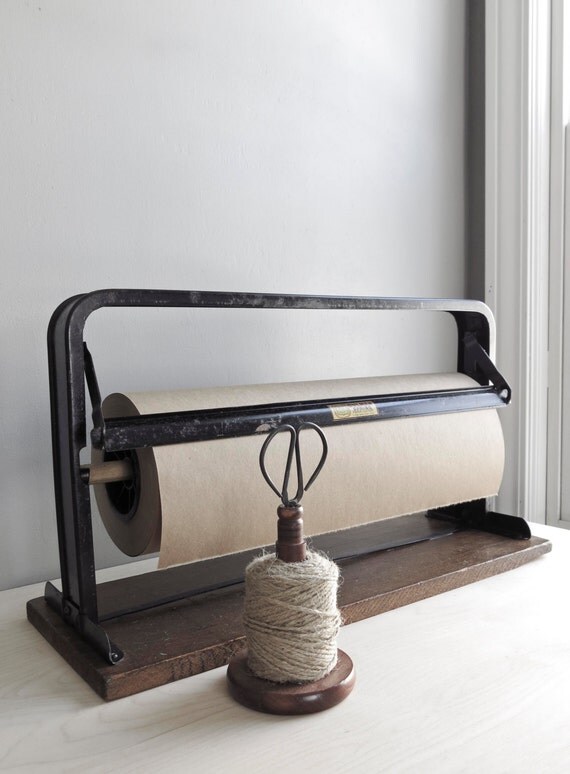 antique general store paper roll hanger