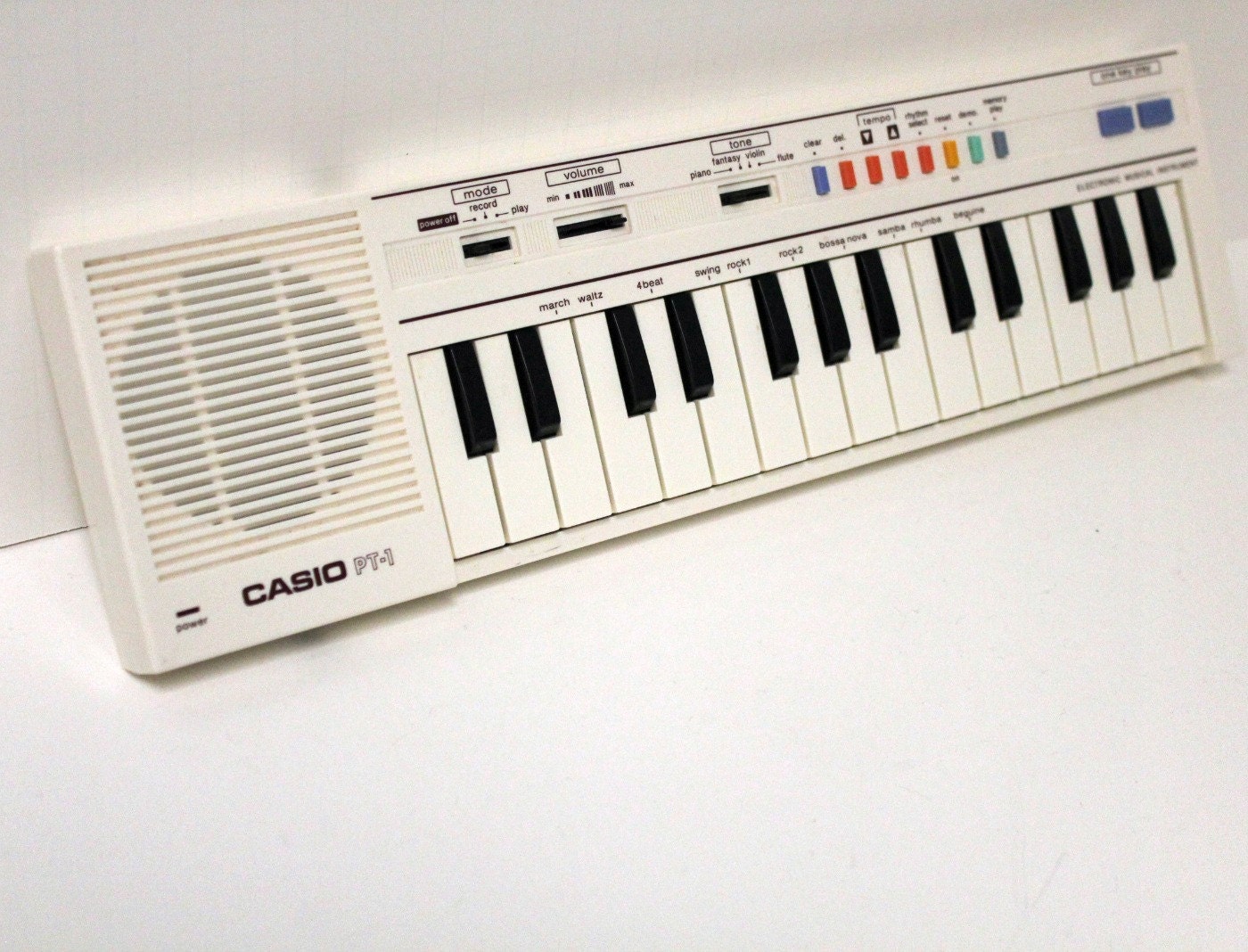 Vintage Casio Pt 1 Mini Keyboard Synthesizer Electric Music 