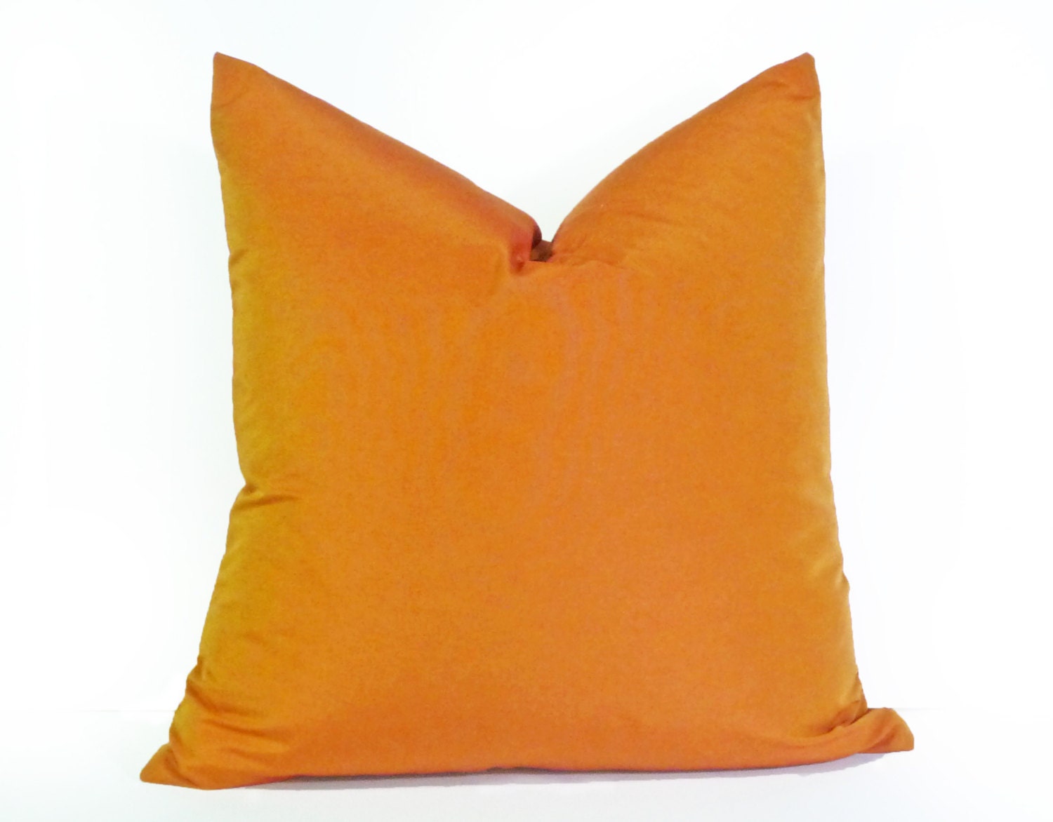 Orange Decorative Pillows Solid Orange Pillows Orange Toss