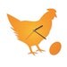 Chicken and Egg Wall Clock - The philosopher's clock