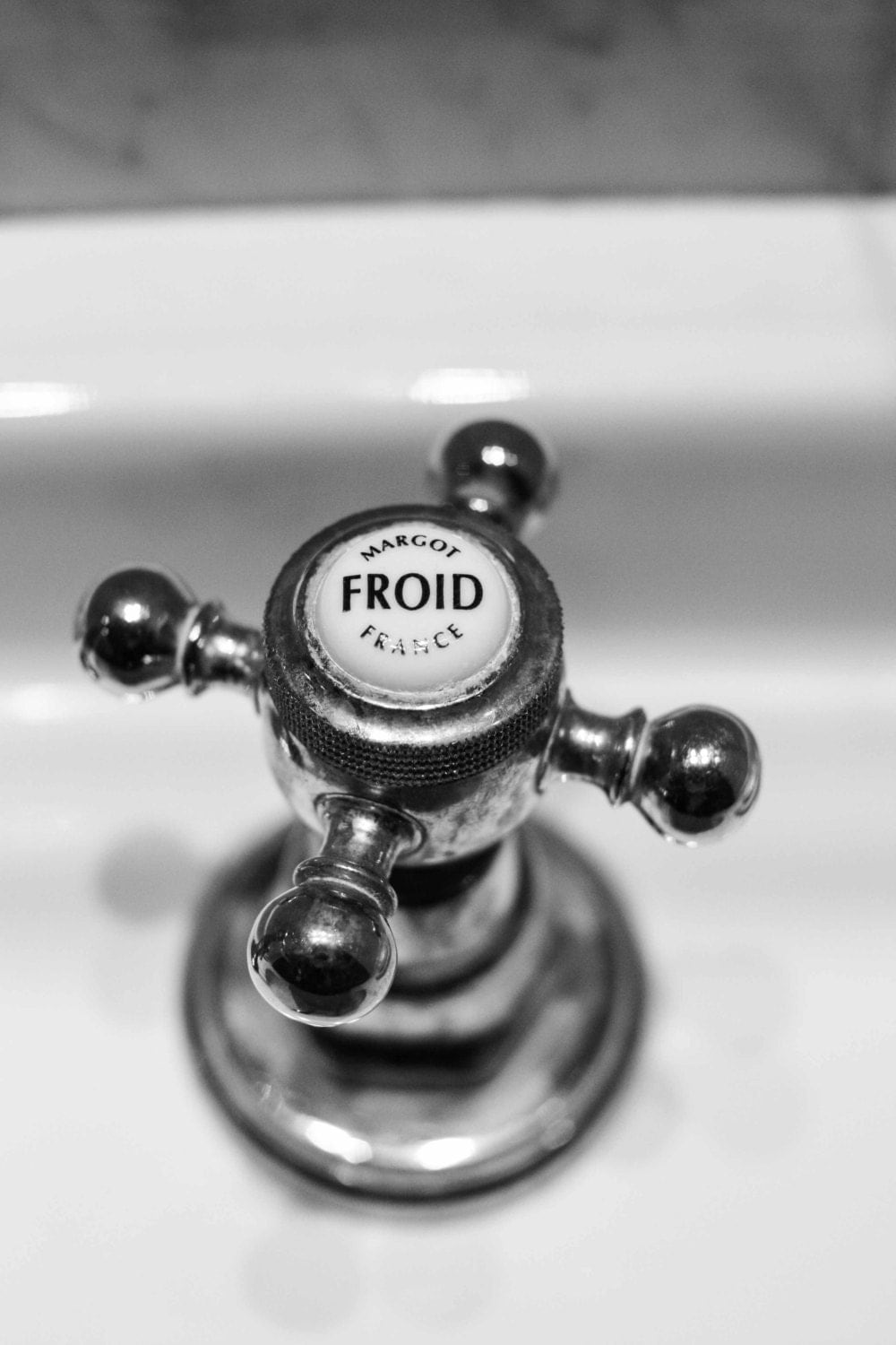 Black and White Photography French Bathroom Art by rebeccaplotnick