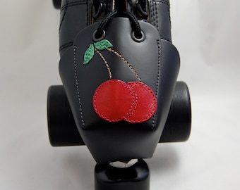 DA-45 Leather Toe Guards with Cherries