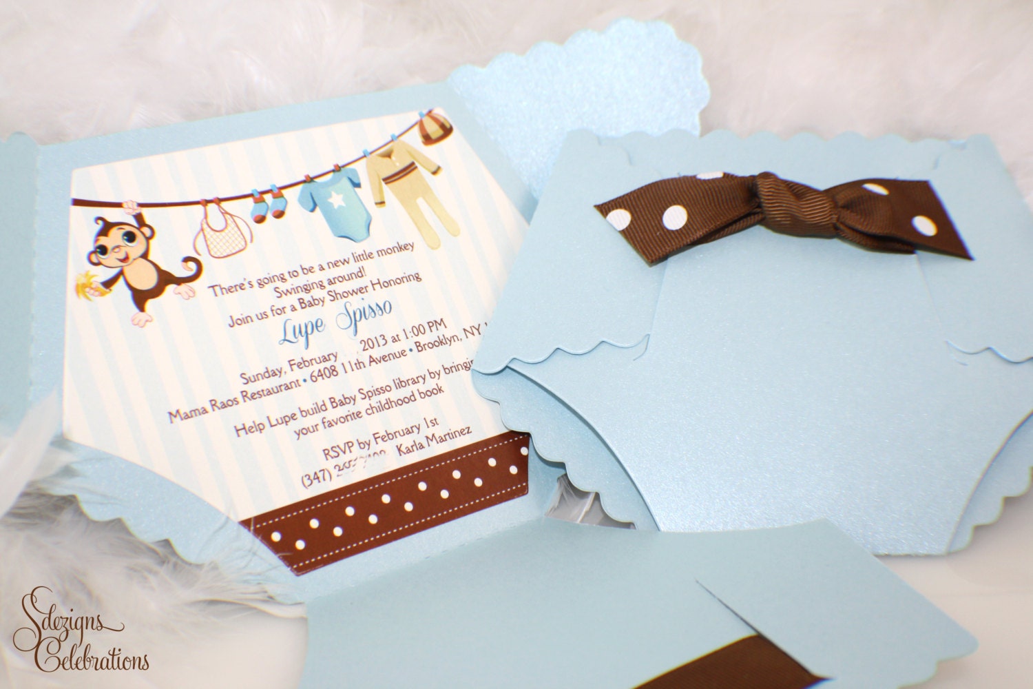 Diaper Baby Shower Invitations 5