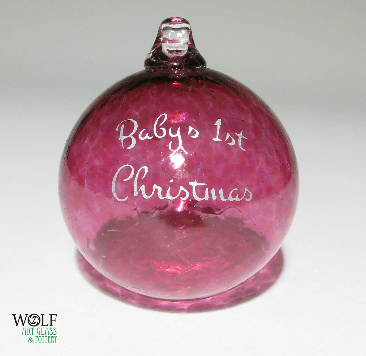 personalized baby s first christmas ornament blown glass personalized baby s first christmas ornament blown glass