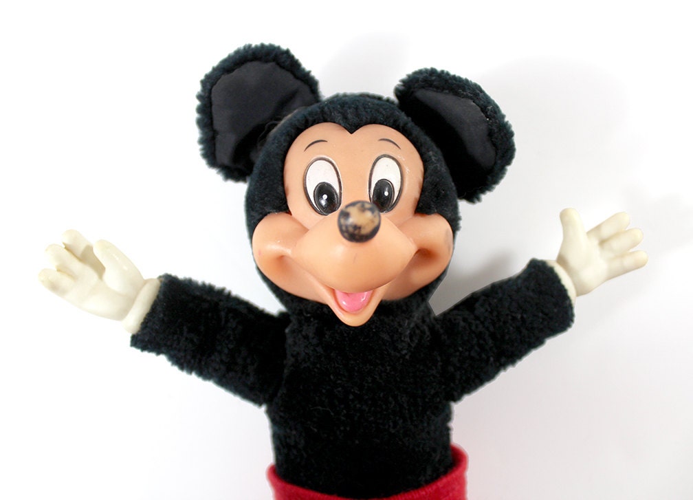 classic mickey mouse plush