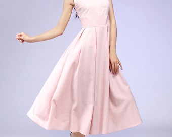 Vintage linen dress - Etsy