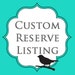 Reserve listing for Lauren : %