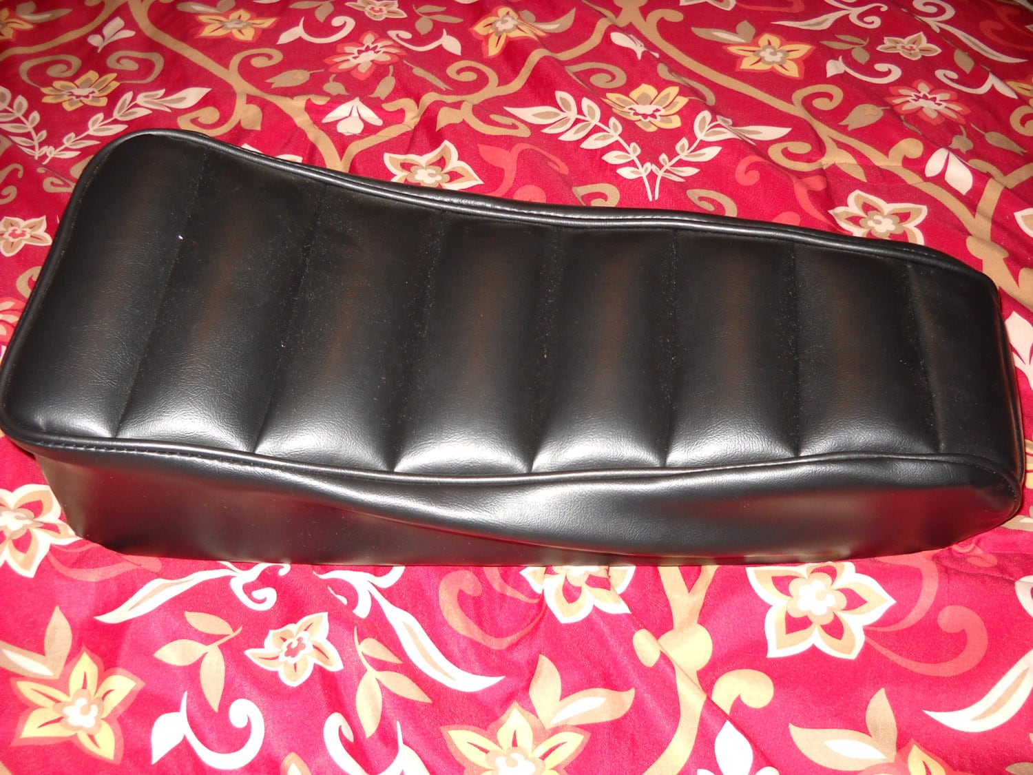 Mini Bike Seat Upholstery Black Tuck N Roll