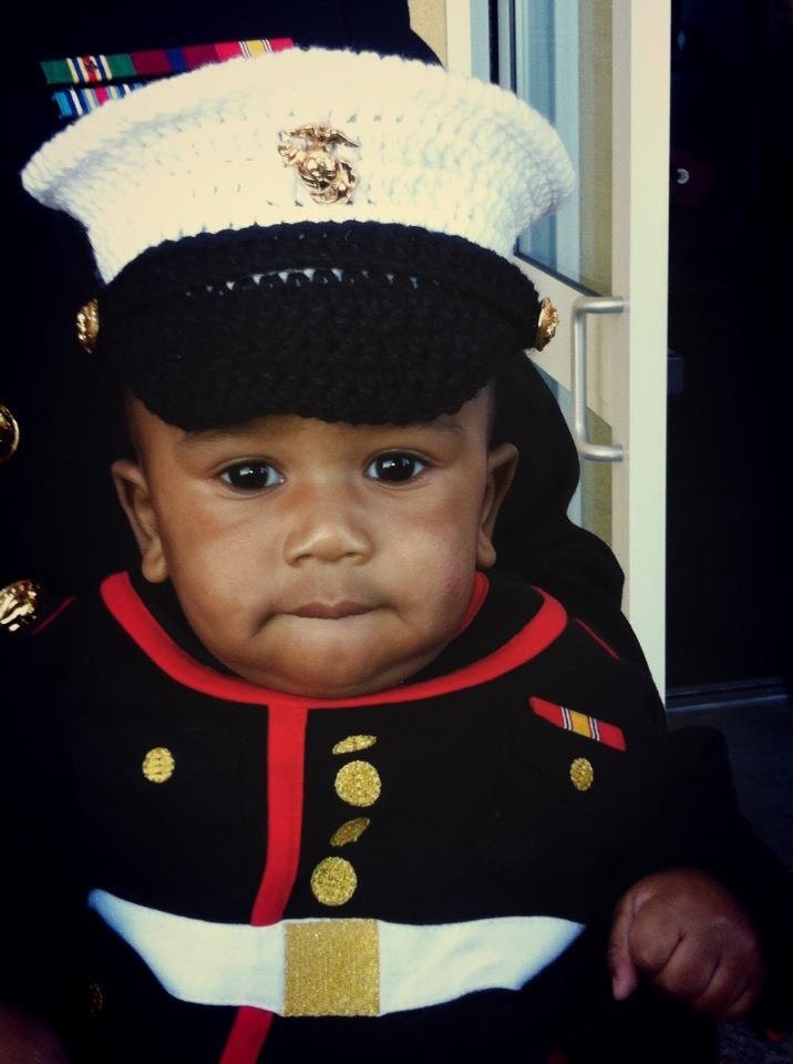 Marine baby clothes USMC baby hat and pants you pick the size