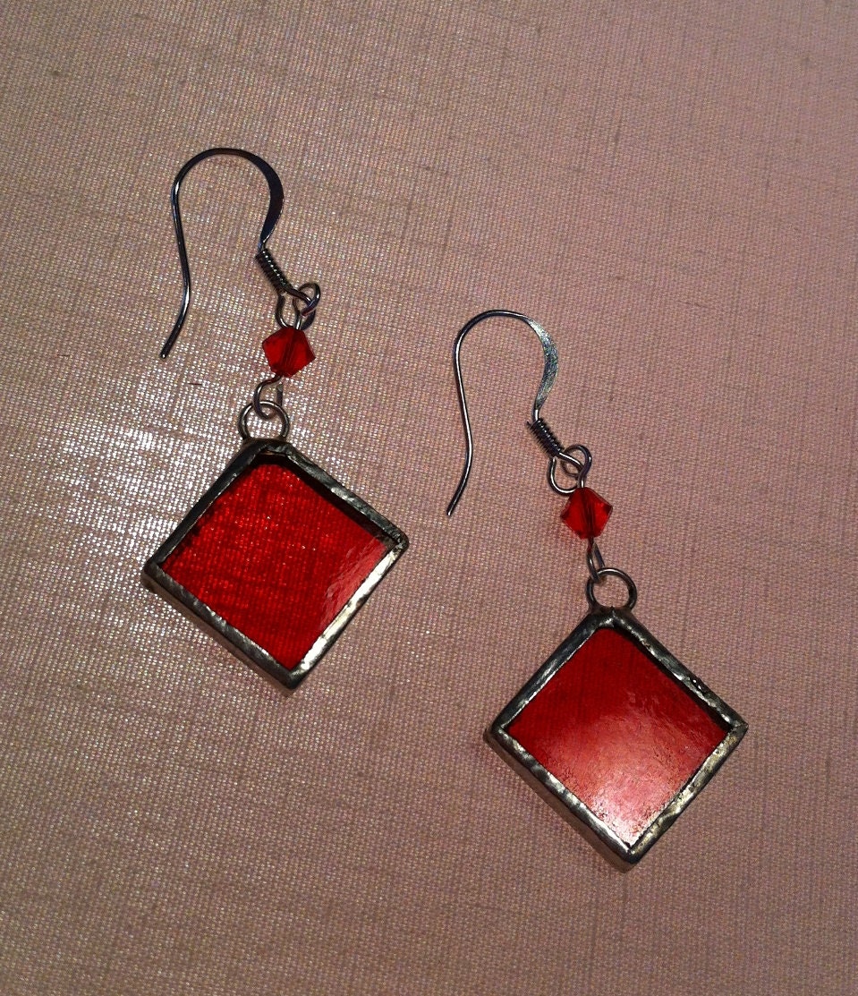 Stainedglass earrings
