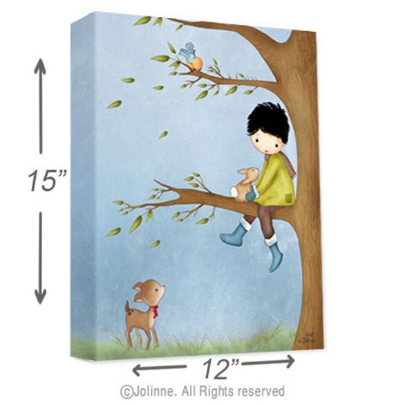 Items similar to Children's Wall Art, Canvas Print, Kids room decor