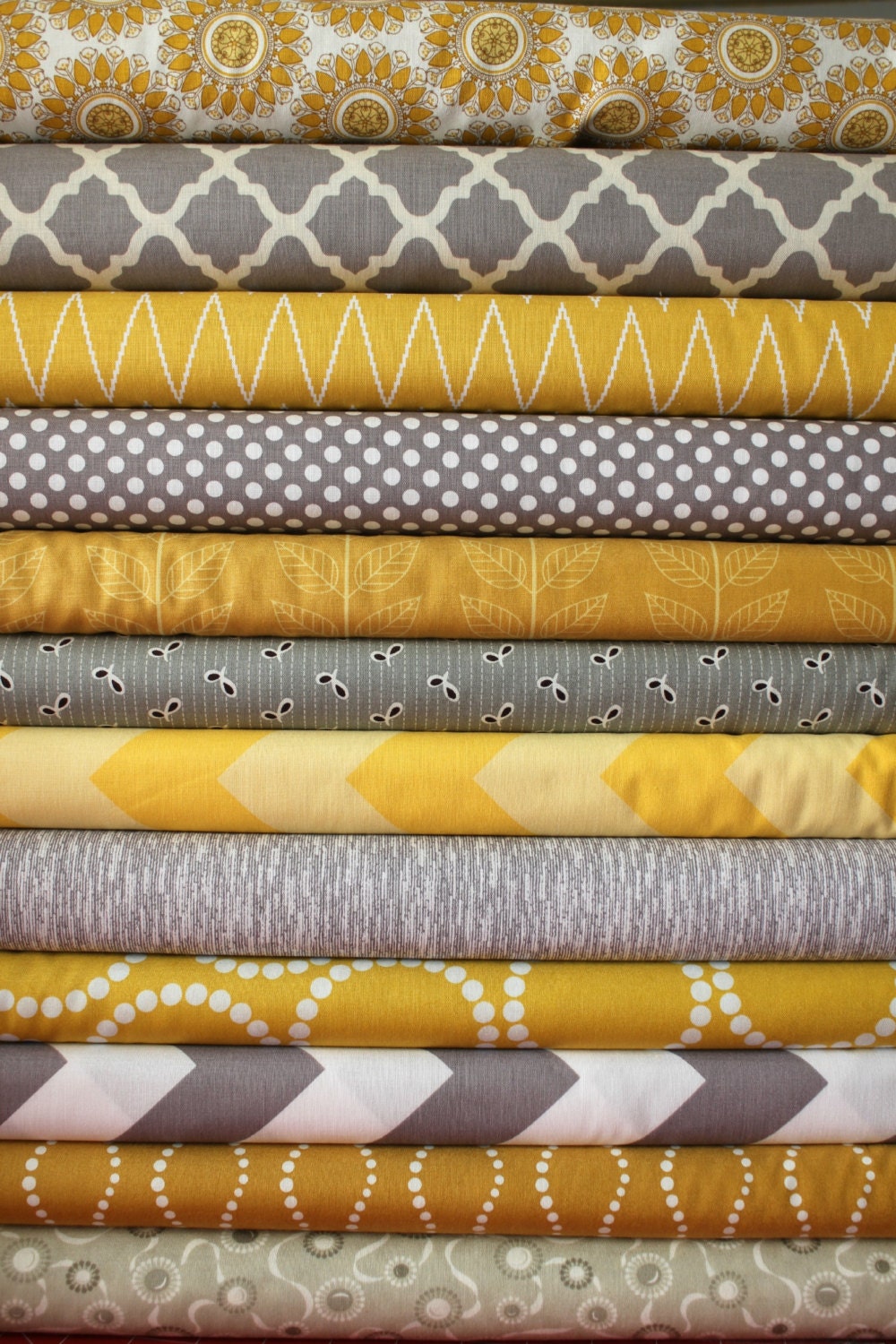 Mustard and Gray custom FQ bundle 12 total