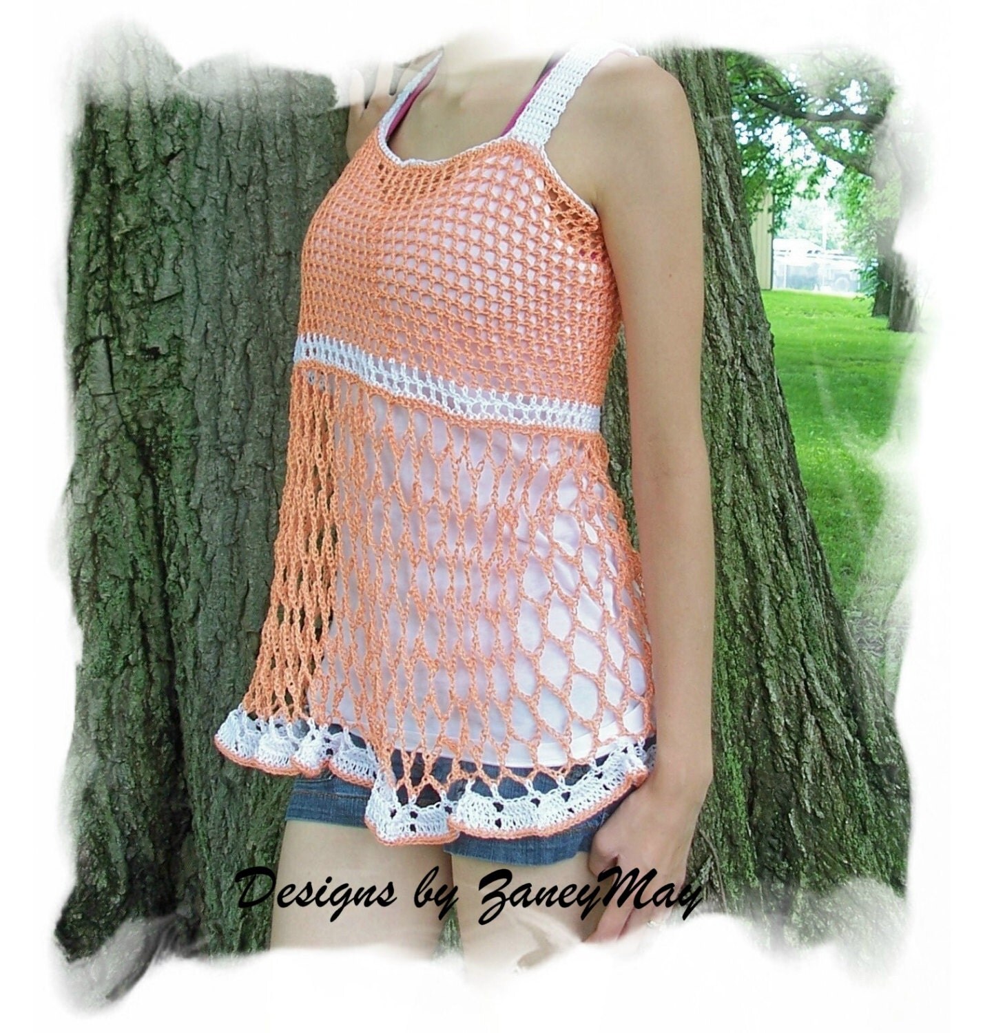 Crochet Baby Doll Top Pattern in PDF