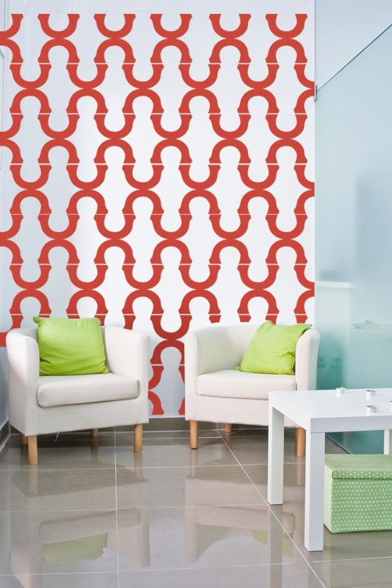 Wall Decal Geometric Wall Decor Hollywood by WallStarGraphics