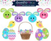 Easter Basket Sweeties- Clipart for Personal or Commercial Use Il_170x135