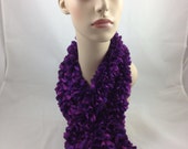 Red Heart Boutique Knitted Ribbons Scarf
