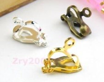 Clip-On Earrings - Convert A Pair of Earrings in My Shop - Request a Change of Earring to Clip-Ons, Have Earrings Adapted for You