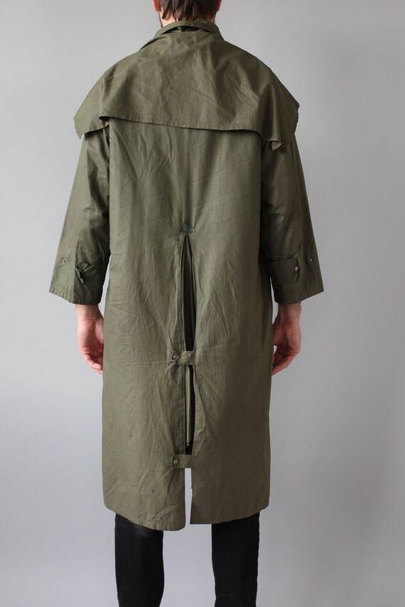 Army Green Trench Coat