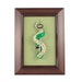 Framed Green Tentacle with Key