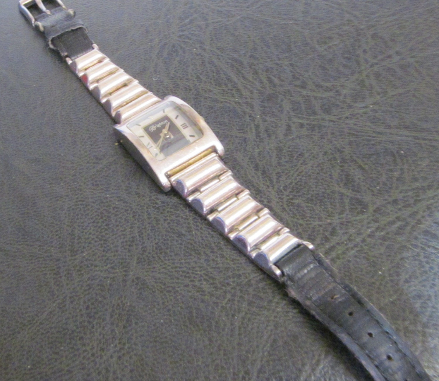 Vintage Brighton Watch Silver Tone Wrist Watch