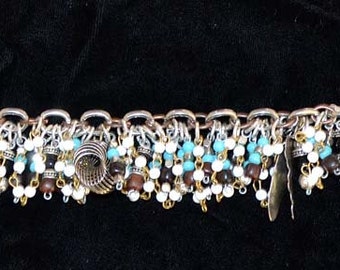 Vintage Southwest Charm Bracelet