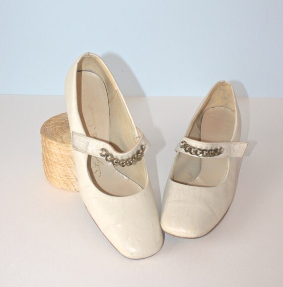 ivory mary janes