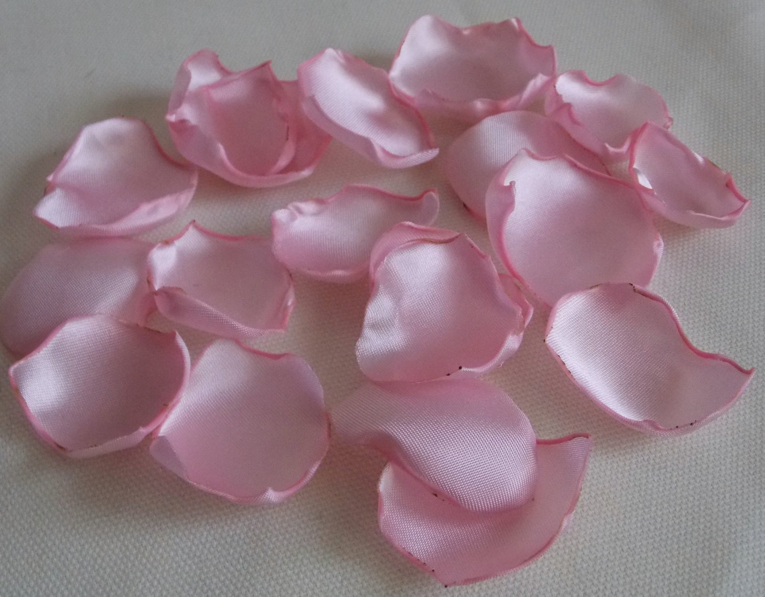 Flower Petals Satin Petal Flower Girl by bellerosedesigns on Etsy