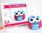 DIY Owl Set, Make Your Own Baby OWL - Sewing Kit A681 Il_170x135